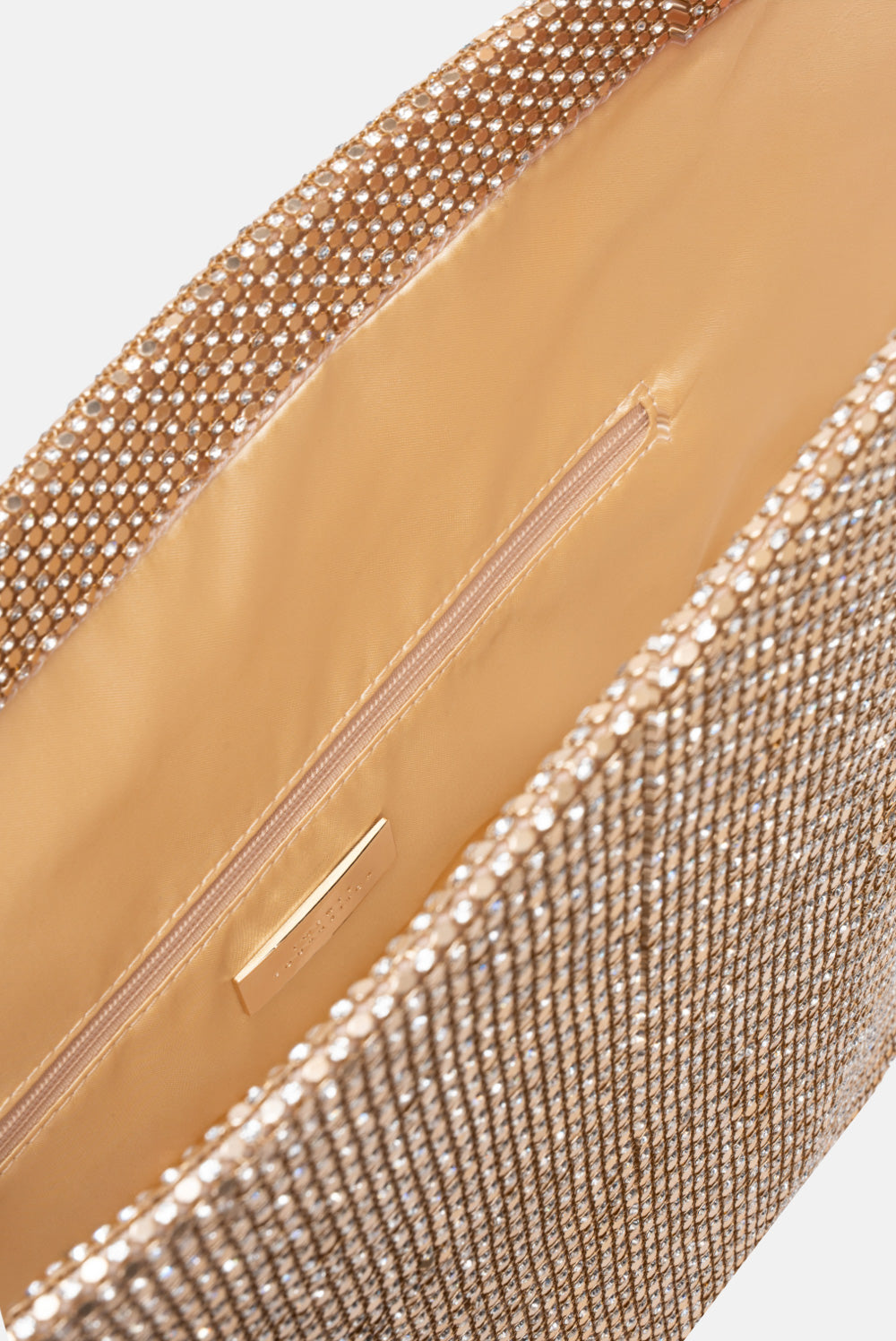 MAXI POUCH DUNHAM METAL ORO