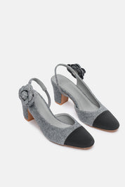SLINGBACK KRIVA GRIGIO NERO