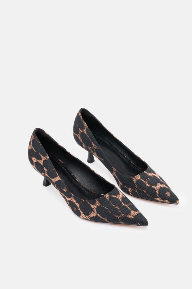 DECOLLETE LEVARA ANIMALIER