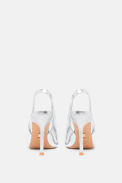 SLINGBACK MALIS ARGENTO