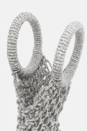 HAND BAG MARONTI ARGENTO
