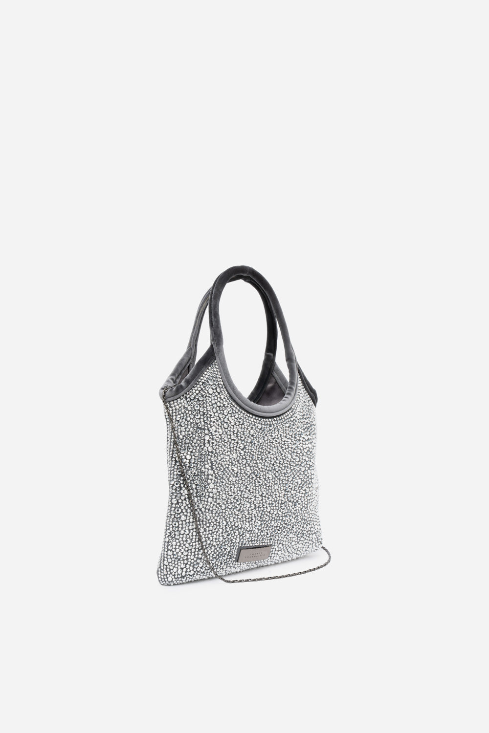 NELA MINI BAG GRIGIA