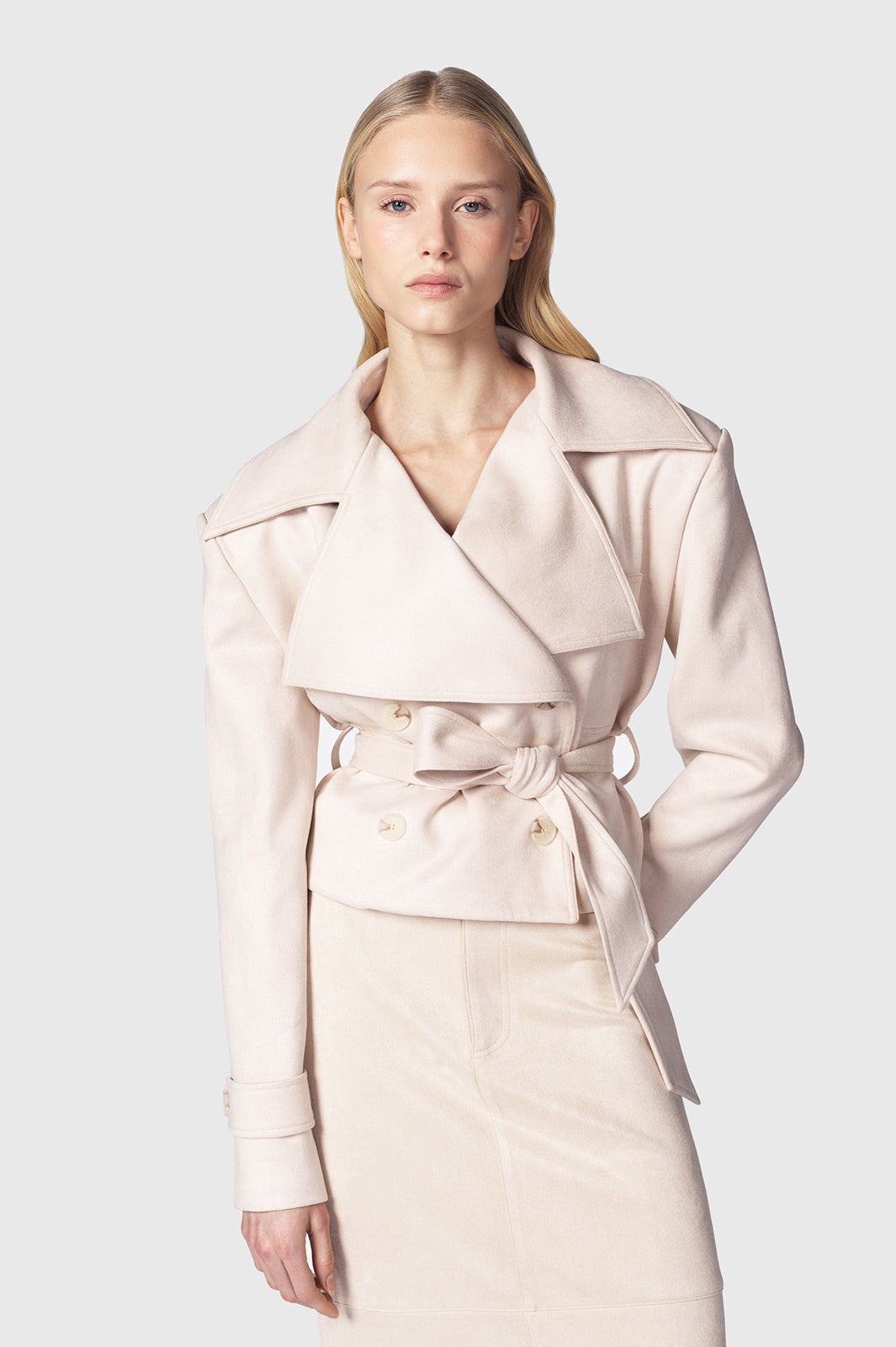 GIACCA NEVRA BEIGE