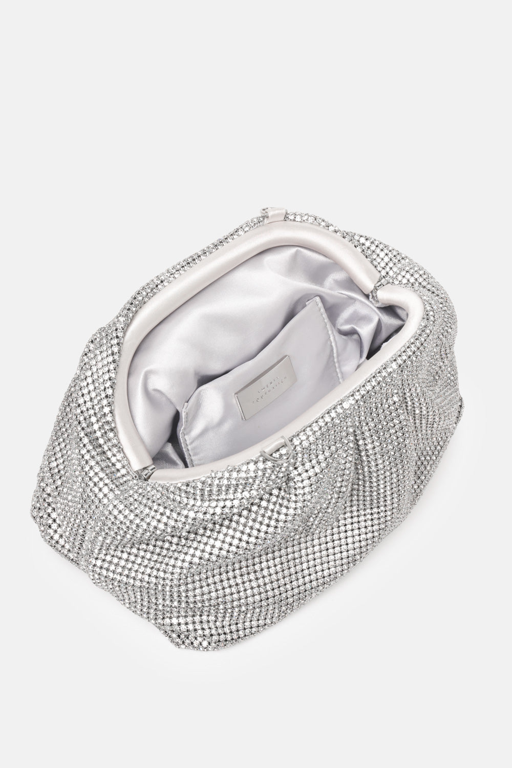 PETRA POUCH BAG ARGENTO