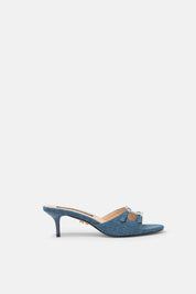 MULE SABAUDIA DENIM