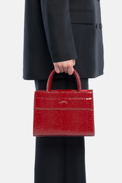 MINI TOTE BAG SERANE ROSSA PITONATA