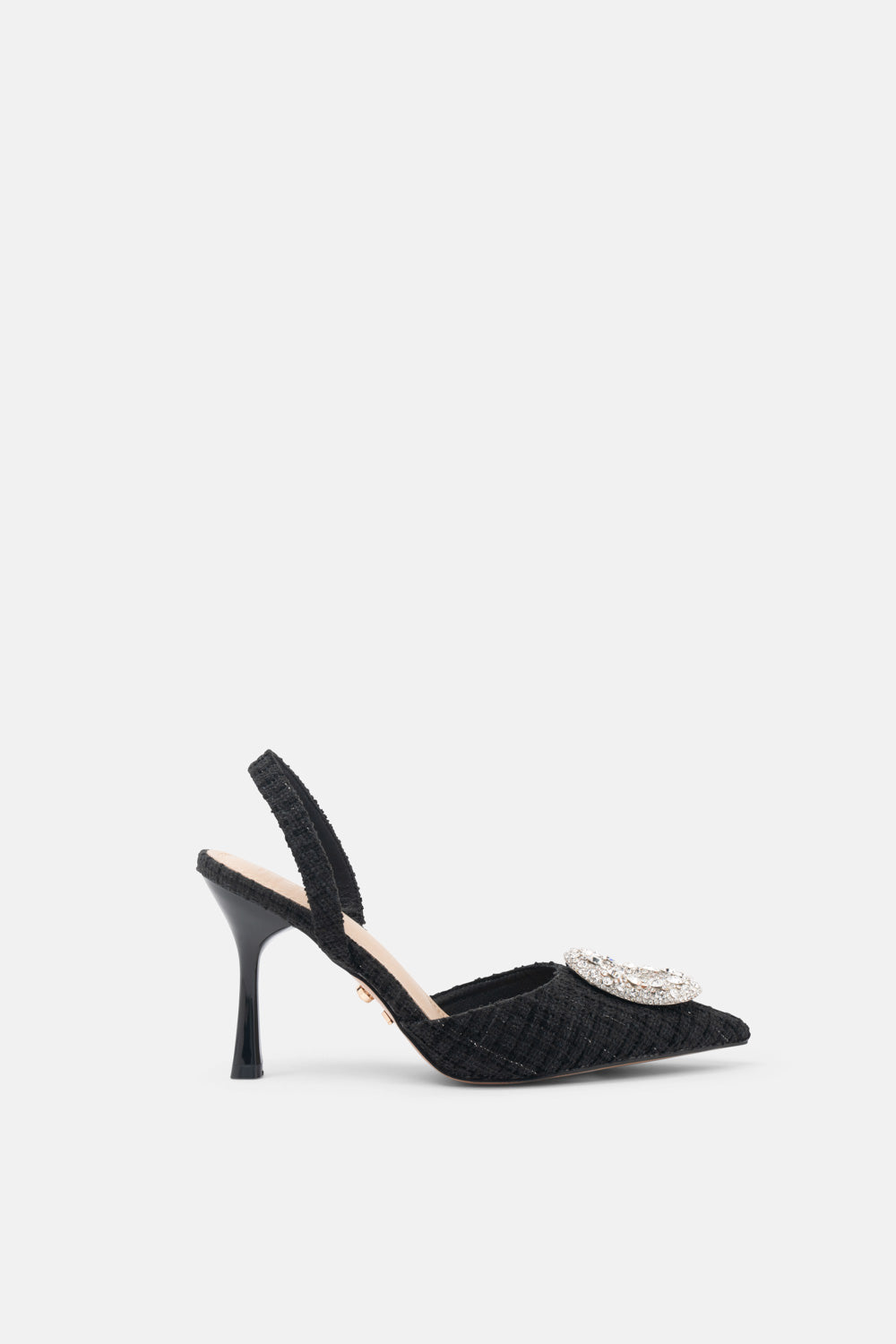 SLINGBACK ΤΟΡΤΟΥΓΚΑ ΜΑΥΡΟ
