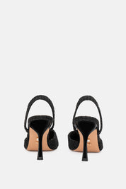 SLINGBACK ΤΟΡΤΟΥΓΚΑ ΜΑΥΡΟ