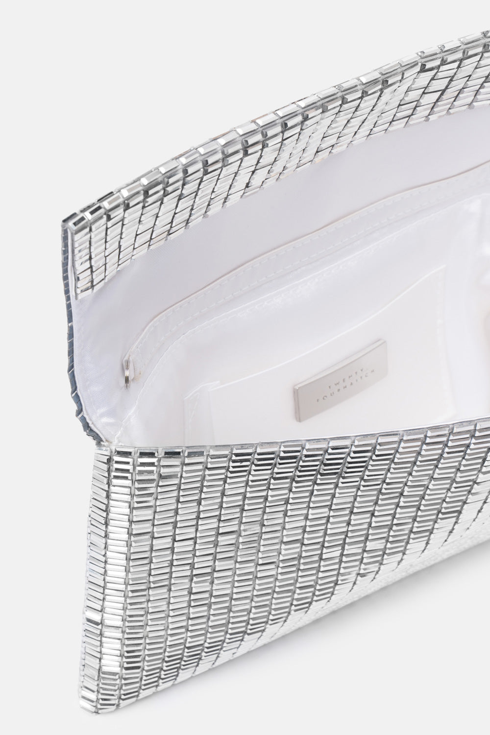 VEGA PIXEL POCHETTE ARGENTO