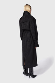 TRENCH VELIA NERO