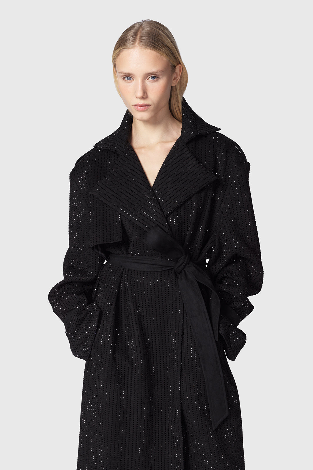 TRENCH VELIA NERO