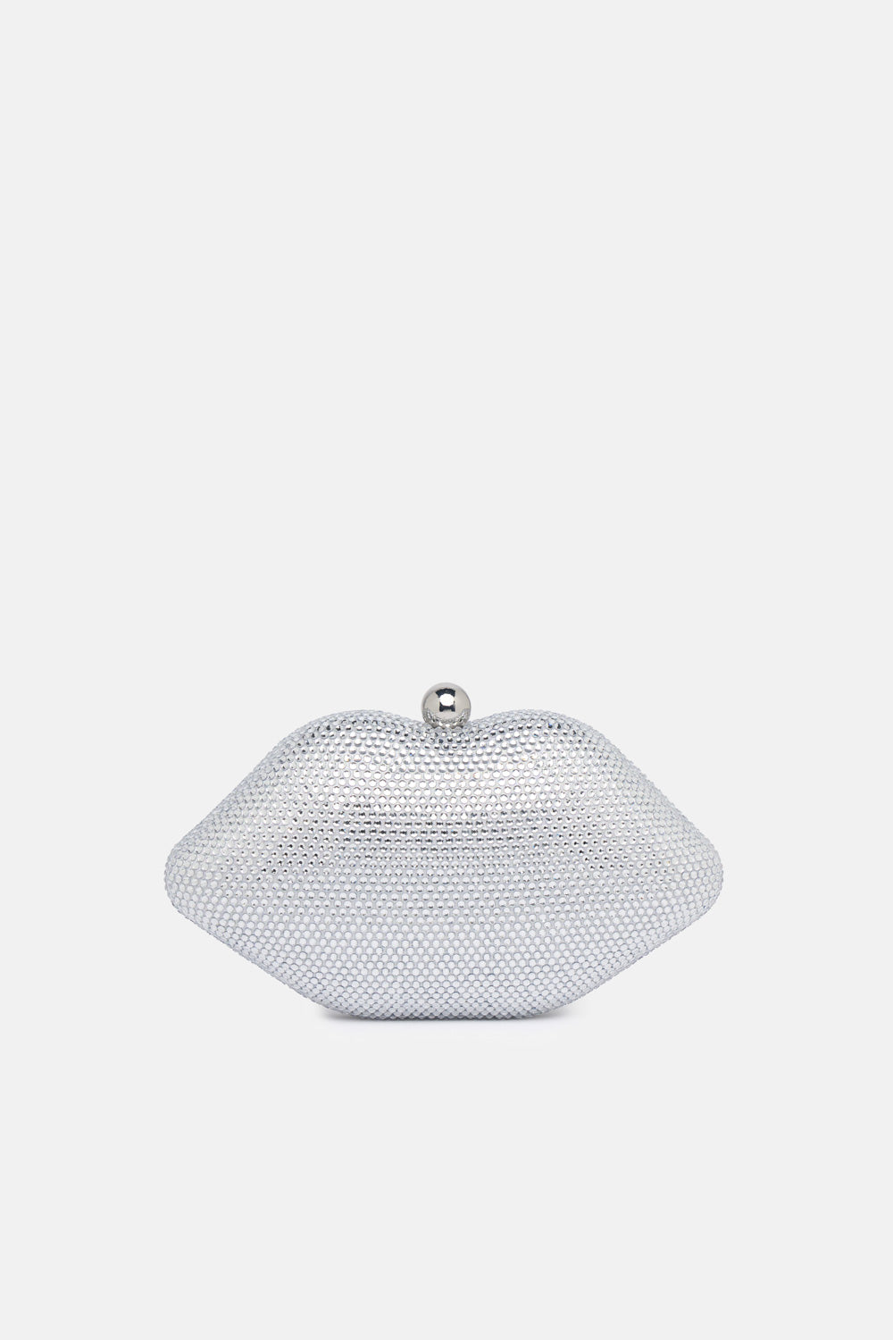 CLUTCH BOCCA YLENOR ARGENTO