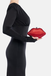 CLUTCH BOCCA YLENOR ROSSA