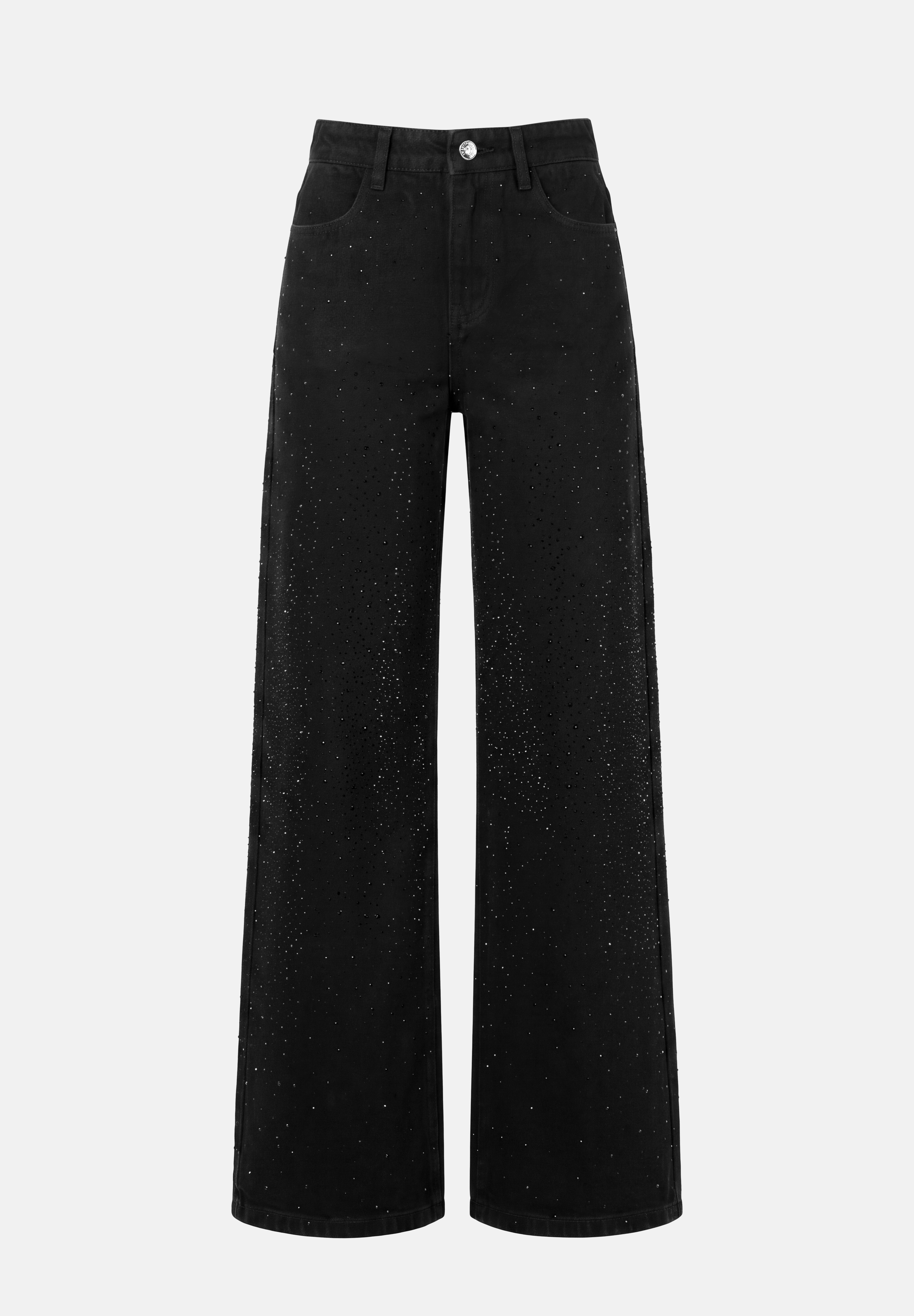 ANSER PANTALONE NERO – vista frontale