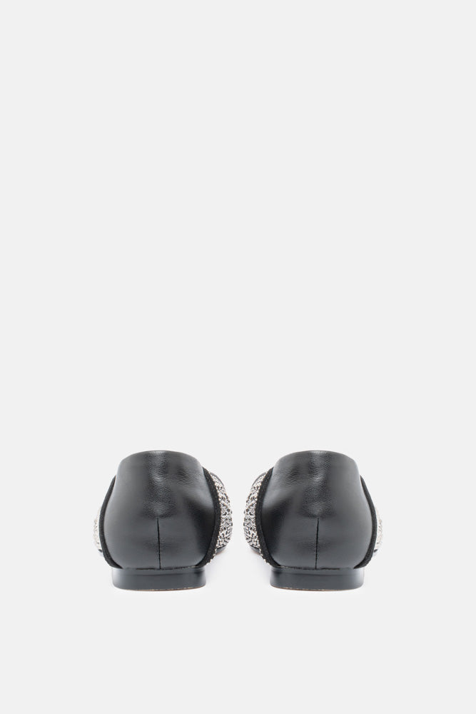 Celyne – ballerina nero argento | TWENTYFOURHAITCH – vista retro