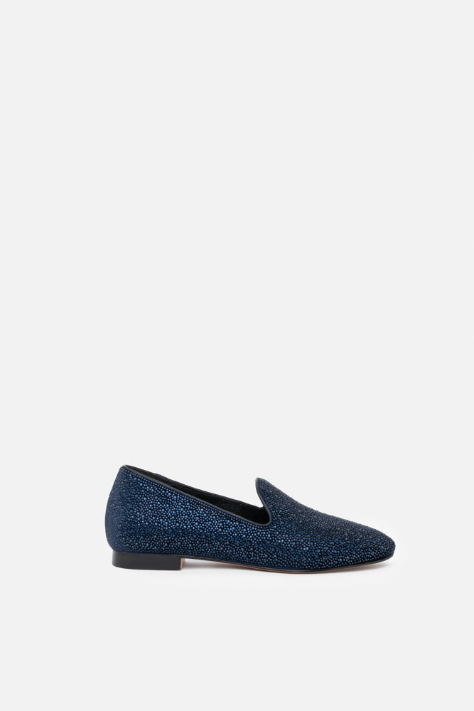 Syara – ballerina blu | TWENTYFOURHAITCH – vista laterale