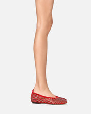 Zyrel – ballerina rossa | TWENTYFOURHAITCH – indossata dalla modella