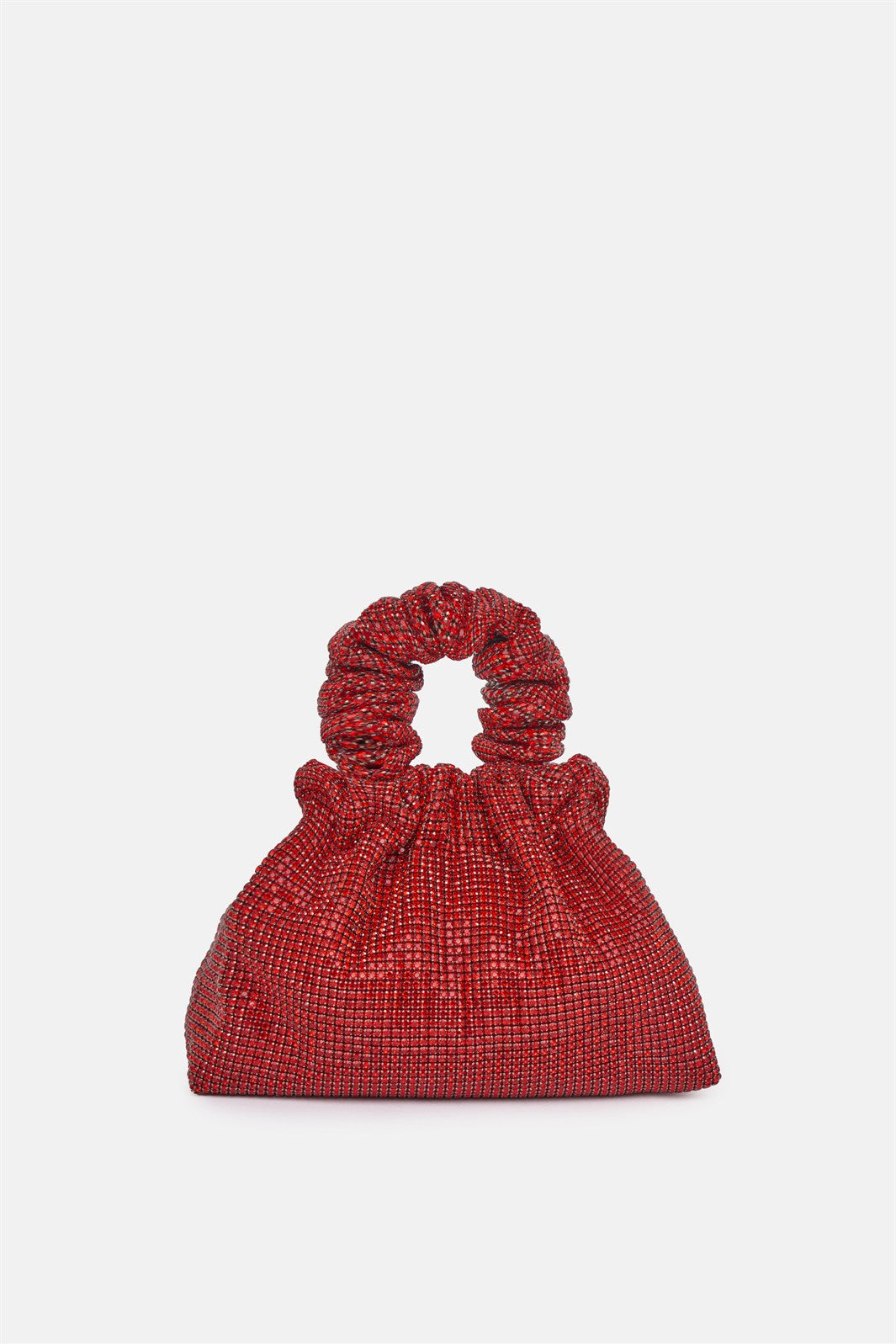 Angel Aura – borsa pouch rossa | TWENTYFOURHAITCH – vista frontale