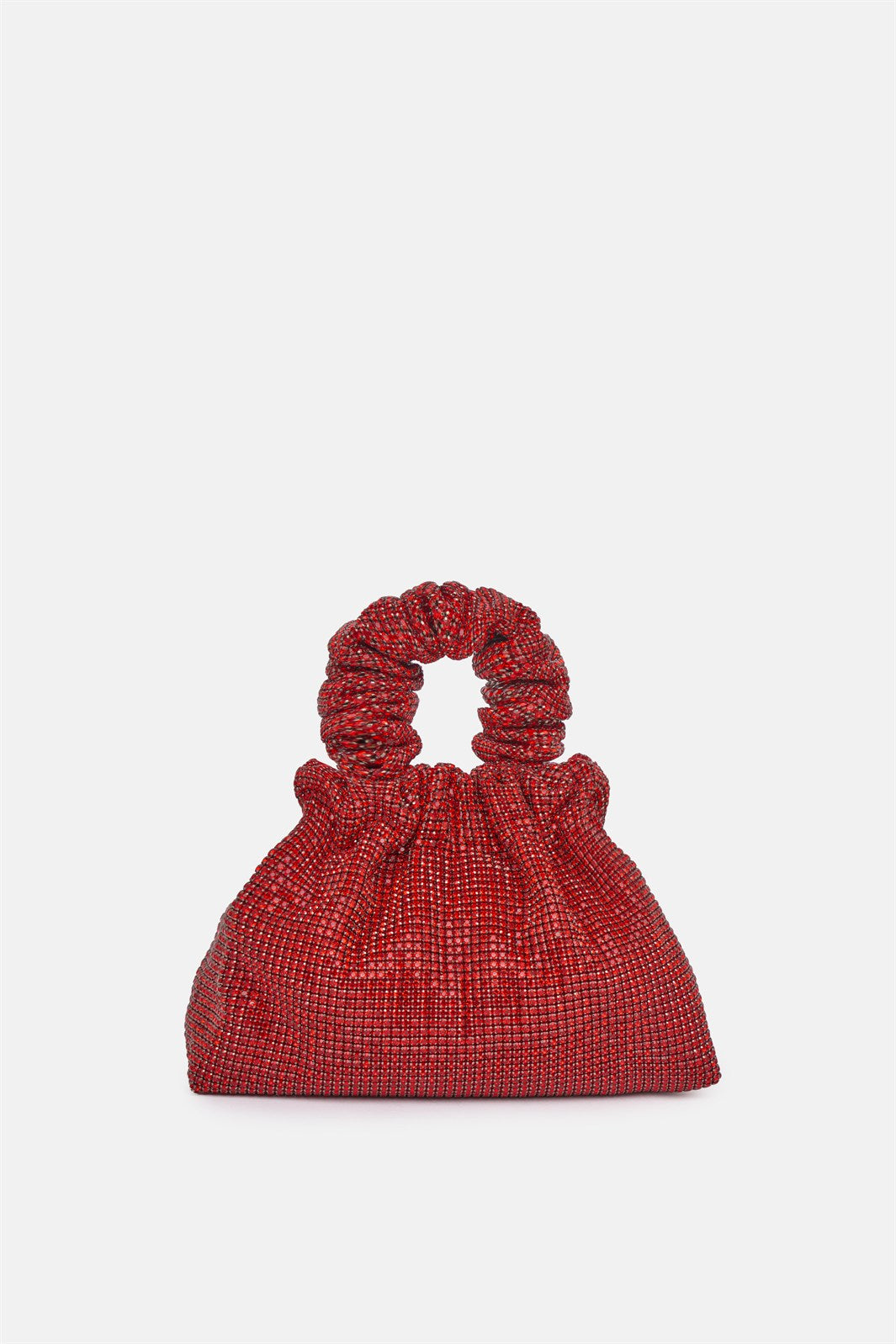 Angel Aura – borsa pouch rossa | TWENTYFOURHAITCH – vista frontale