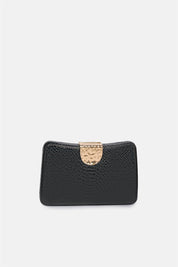 Oleria – clutch nera | TWENTYFOURHAITCH – vista frontale