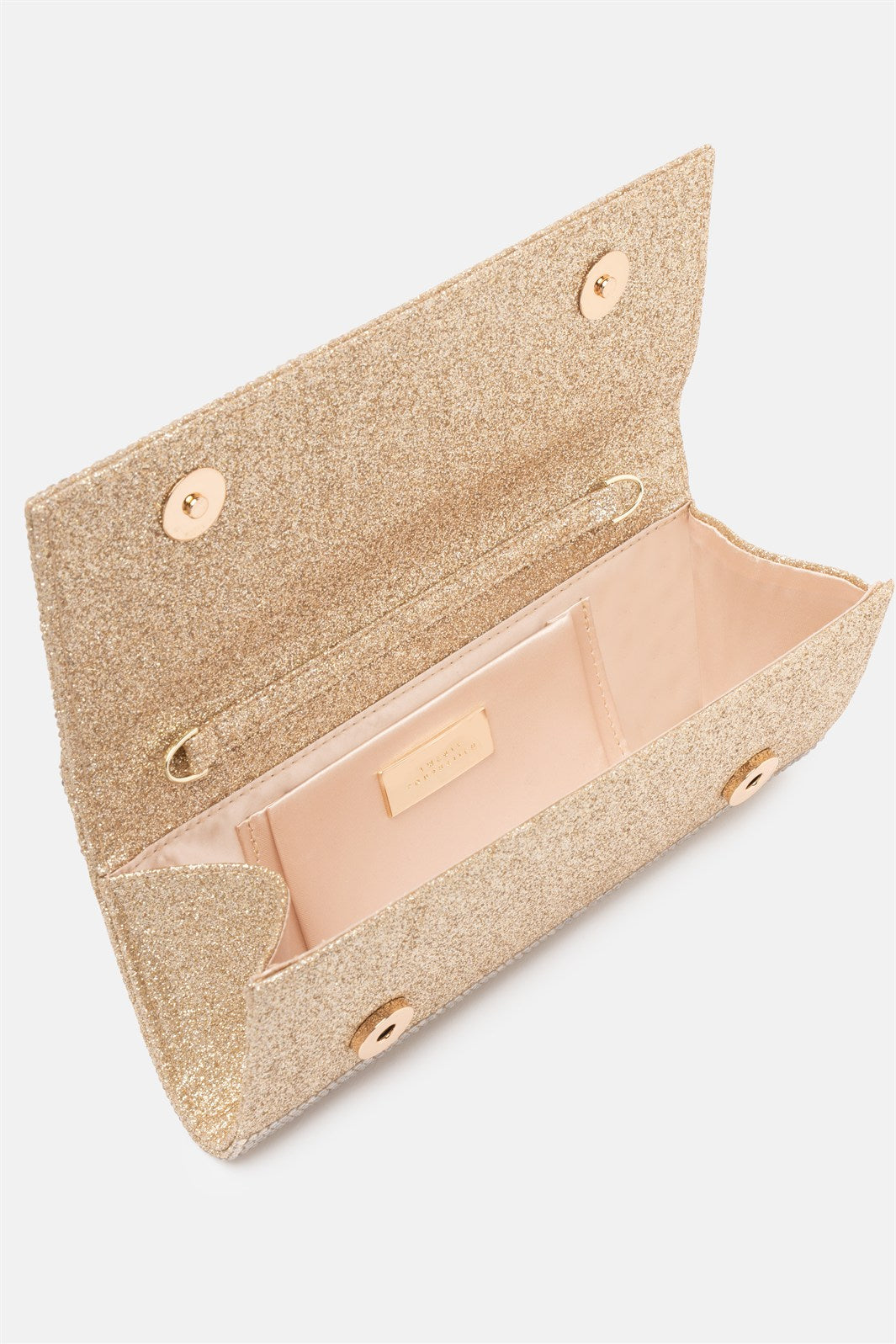 French 75 – clutch oro | TWENTYFOURHAITCH – dettaglio
