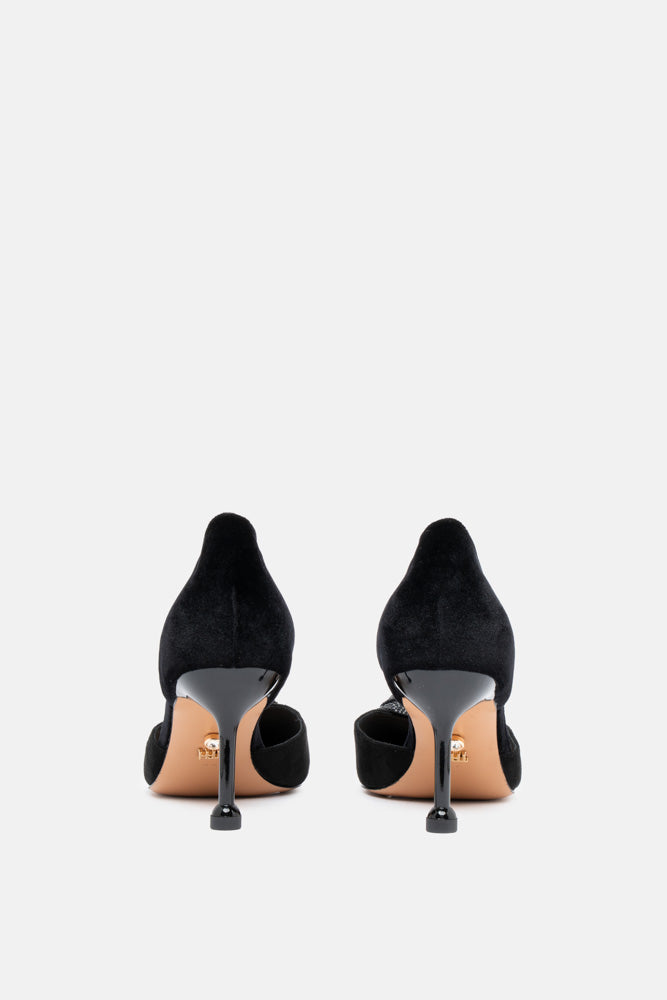 Cireya – décolleté nero | TWENTYFOURHAITCH – vista retro
