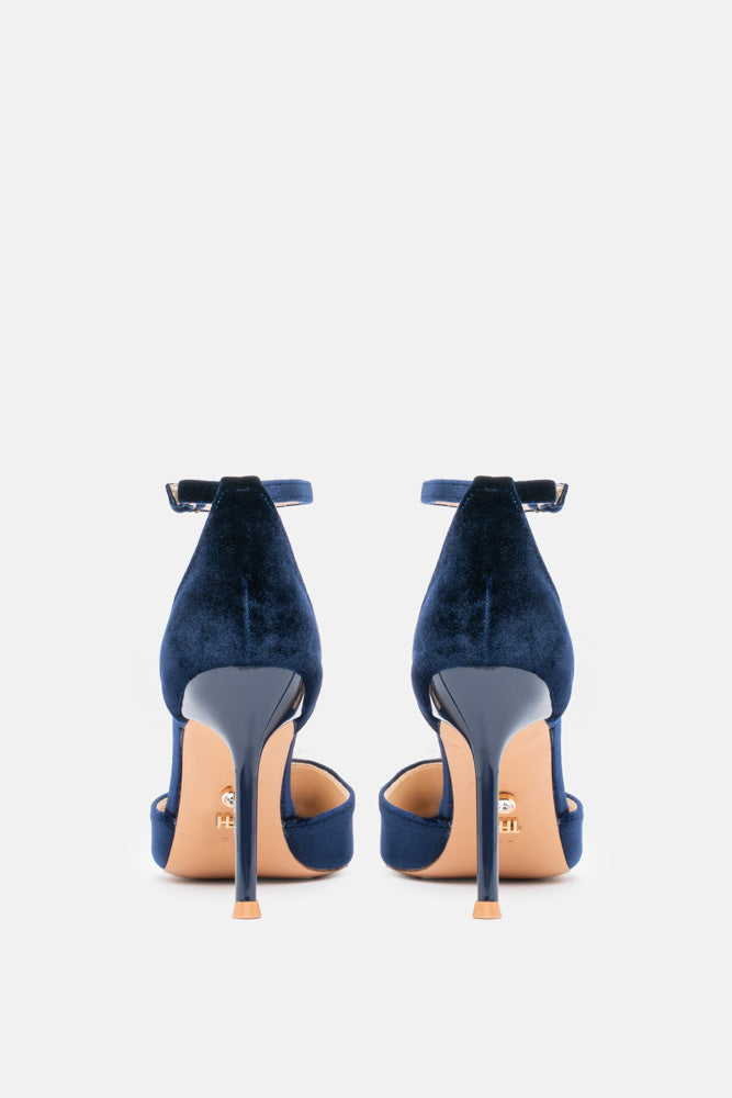Daevi – décolleté blu | TWENTYFOURHAITCH – vista retro