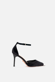 Daevi – décolleté nero | TWENTYFOURHAITCH – vista laterale