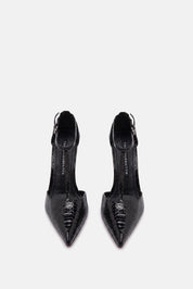 Emeris – décolleté black snake | TWENTYFOURHAITCH – vista frontale