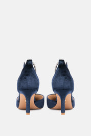 Feriel – décolleté blu | TWENTYFOURHAITCH – vista retro