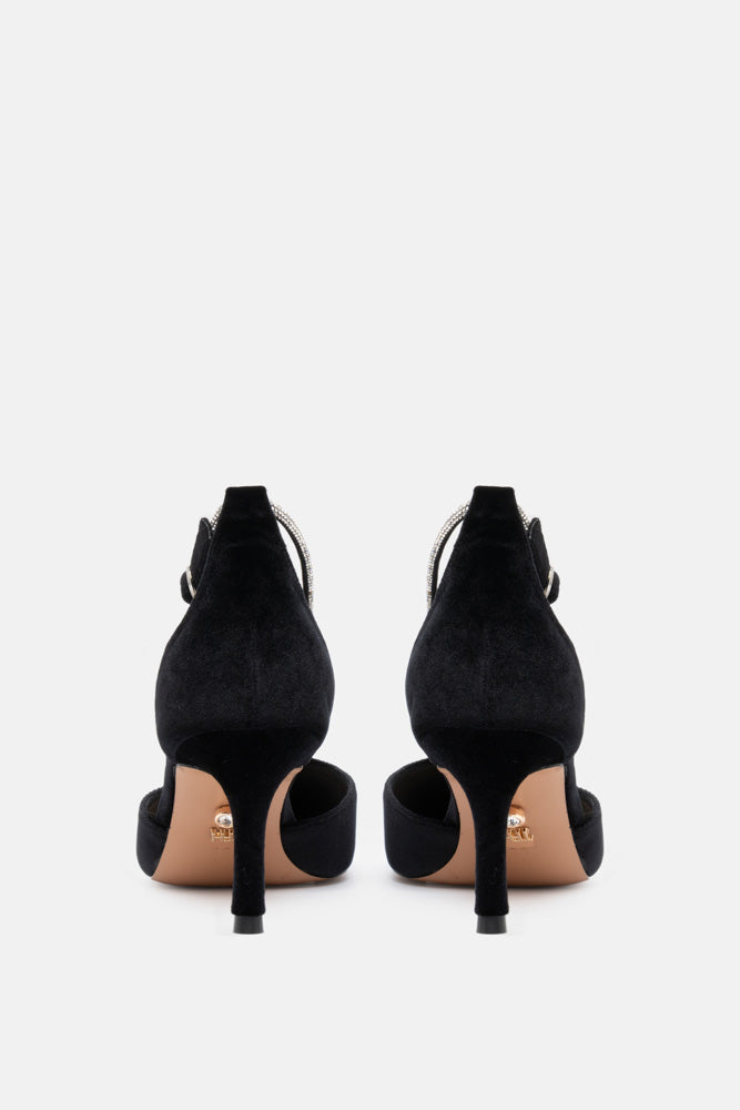 Feriel – décolleté nero | TWENTYFOURHAITCH – vista retro