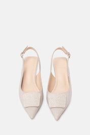 SLINGBACK GEMELLI NUDE