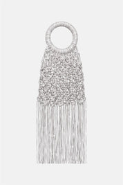 Maronti – handbag argento | TWENTYFOURHAITCH – vista frontale