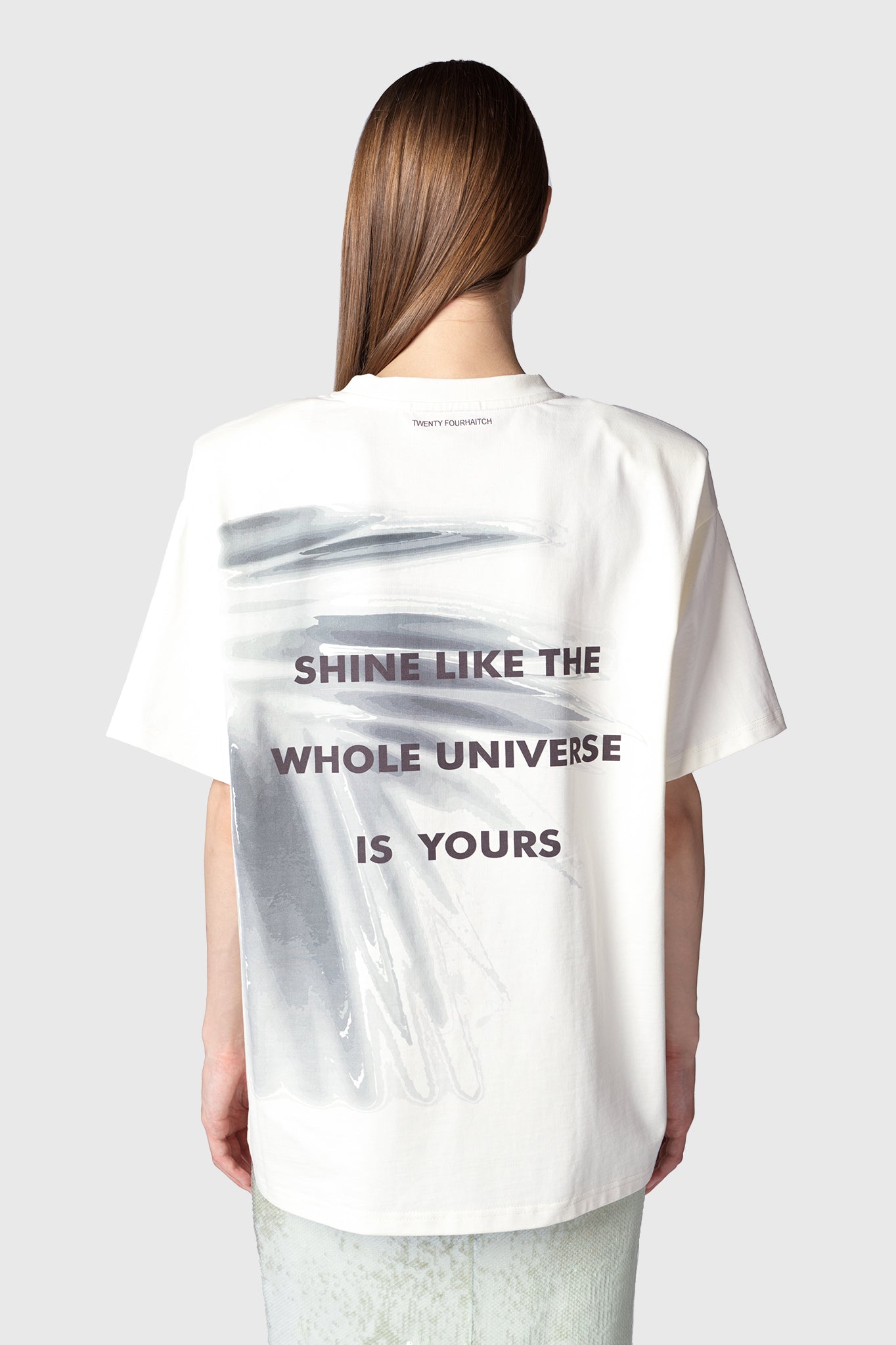 T-SHIRT PALMS ΚΡΕΜ