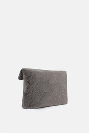 Varadero – mini pochette grigia | TWENTYFOURHAITCH – vista laterale