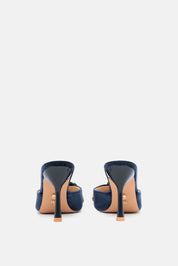 Melor – mules blu scuro | TWENTYFOURHAITCH – vista retro