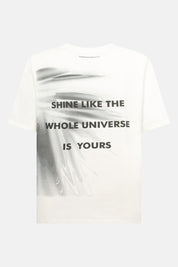 T-SHIRT PALMS ΚΡΕΜ