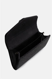 Asilea – pochette nera | TWENTYFOURHAITCH – dettaglio
