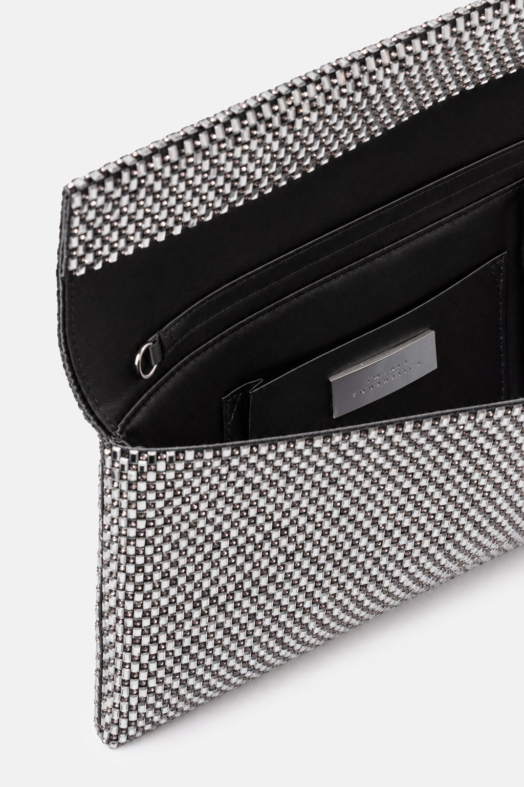 Heliens Jowels – pochette nera | TWENTYFOURHAITCH – dettaglio