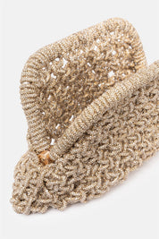 Kaira – pochette oro | TWENTYFOURHAITCH – dettaglio