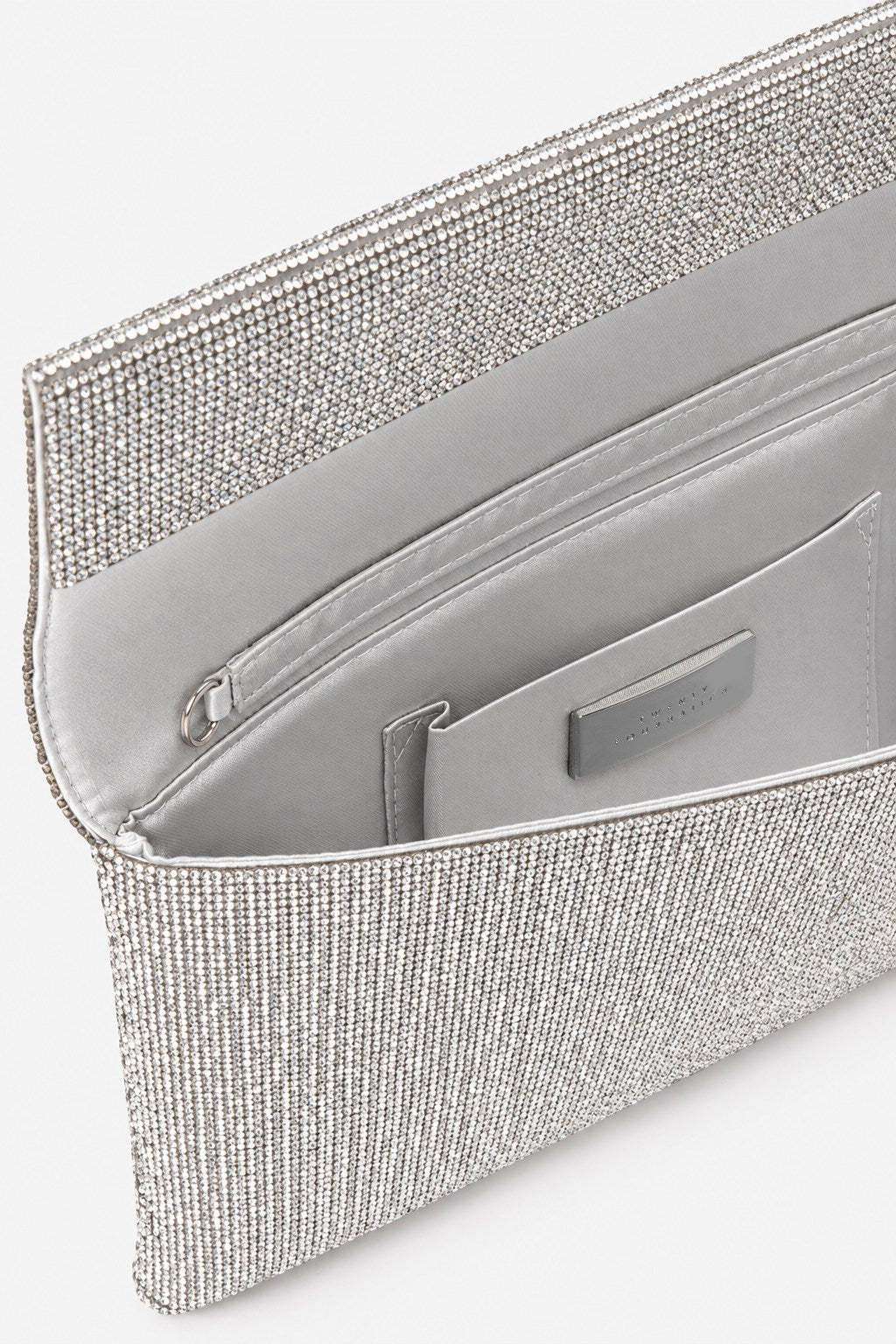 Kasira – pochette argento | TWENTYFOURHAITCH – dettaglio