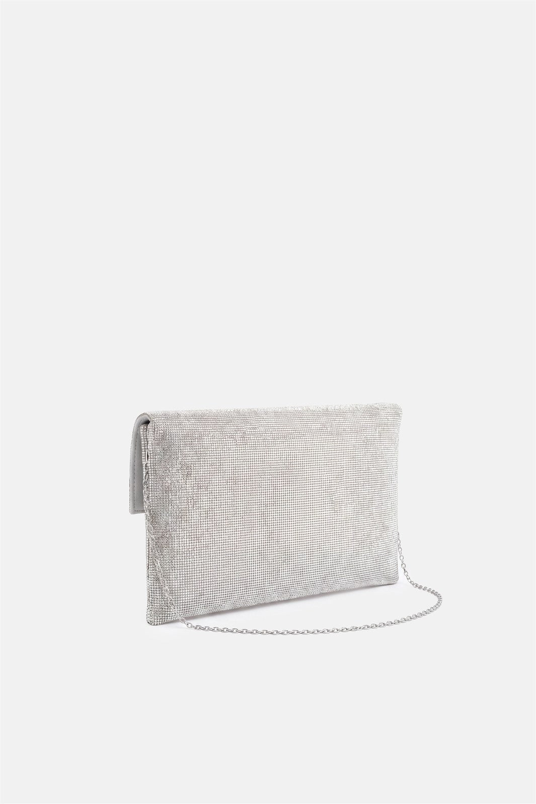 Kasira – pochette argento | TWENTYFOURHAITCH – vista laterale