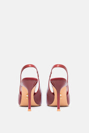 Ayora – slingback bordeaux | TWENTYFOURHAITCH – vista retro