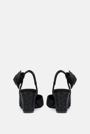 Esea – slingback nero | TWENTYFOURHAITCH – vista retro