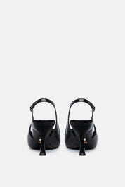 Velve – slingback nero | TWENTYFOURHAITCH – vista retro