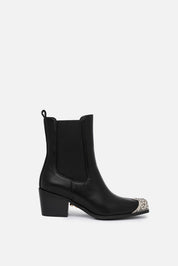 Teura – stivali nero | TWENTYFOURHAITCH – vista laterale
