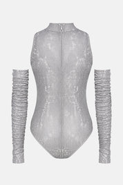TRAVA BODY NERO CON GUANTI – vista posteriore