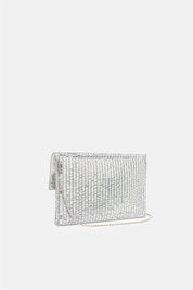 Vega Pixel – pochette argento | TWENTYFOURHAITCH – vista laterale