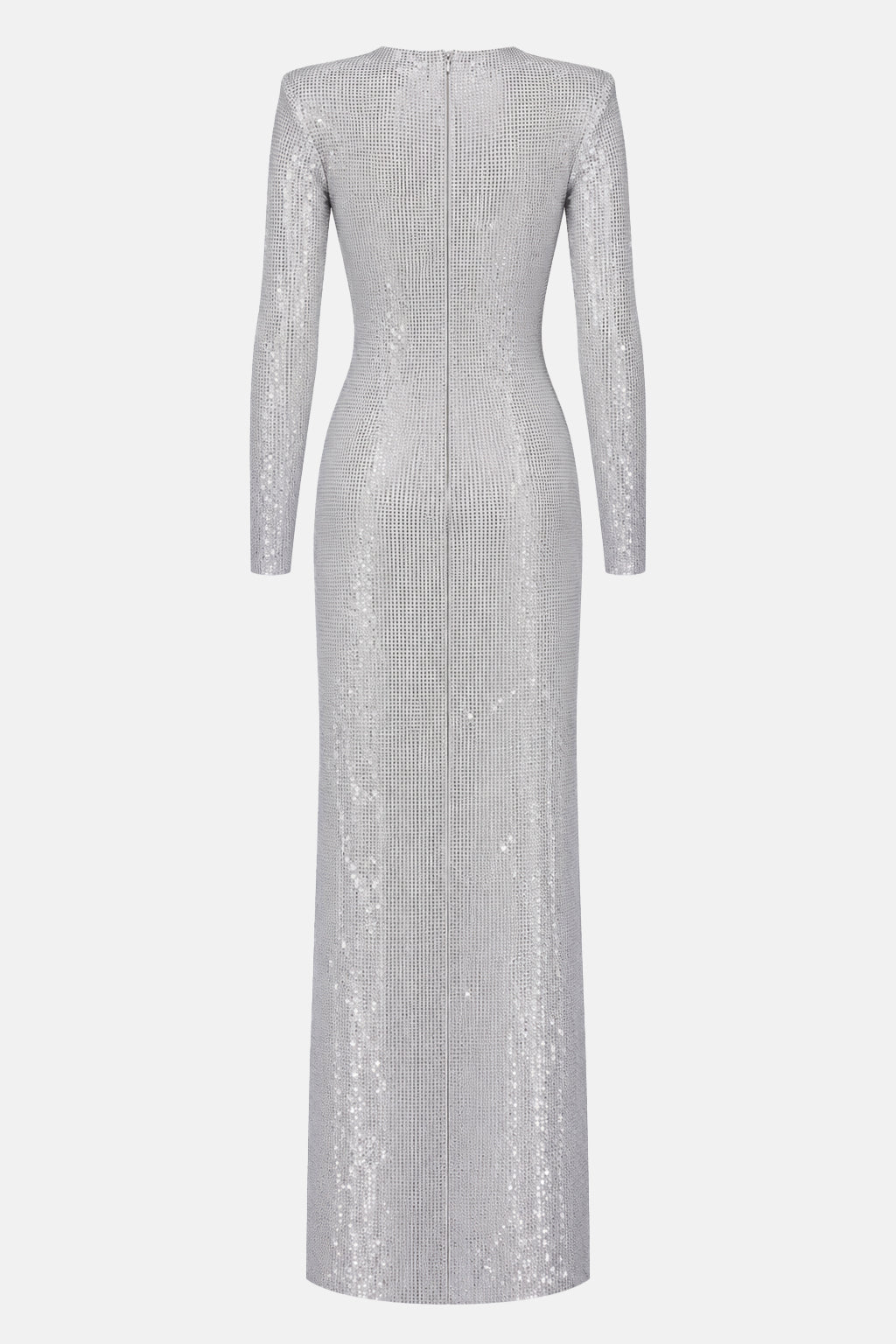 ABITO ZINAE' ARGENTO – vista posteriore